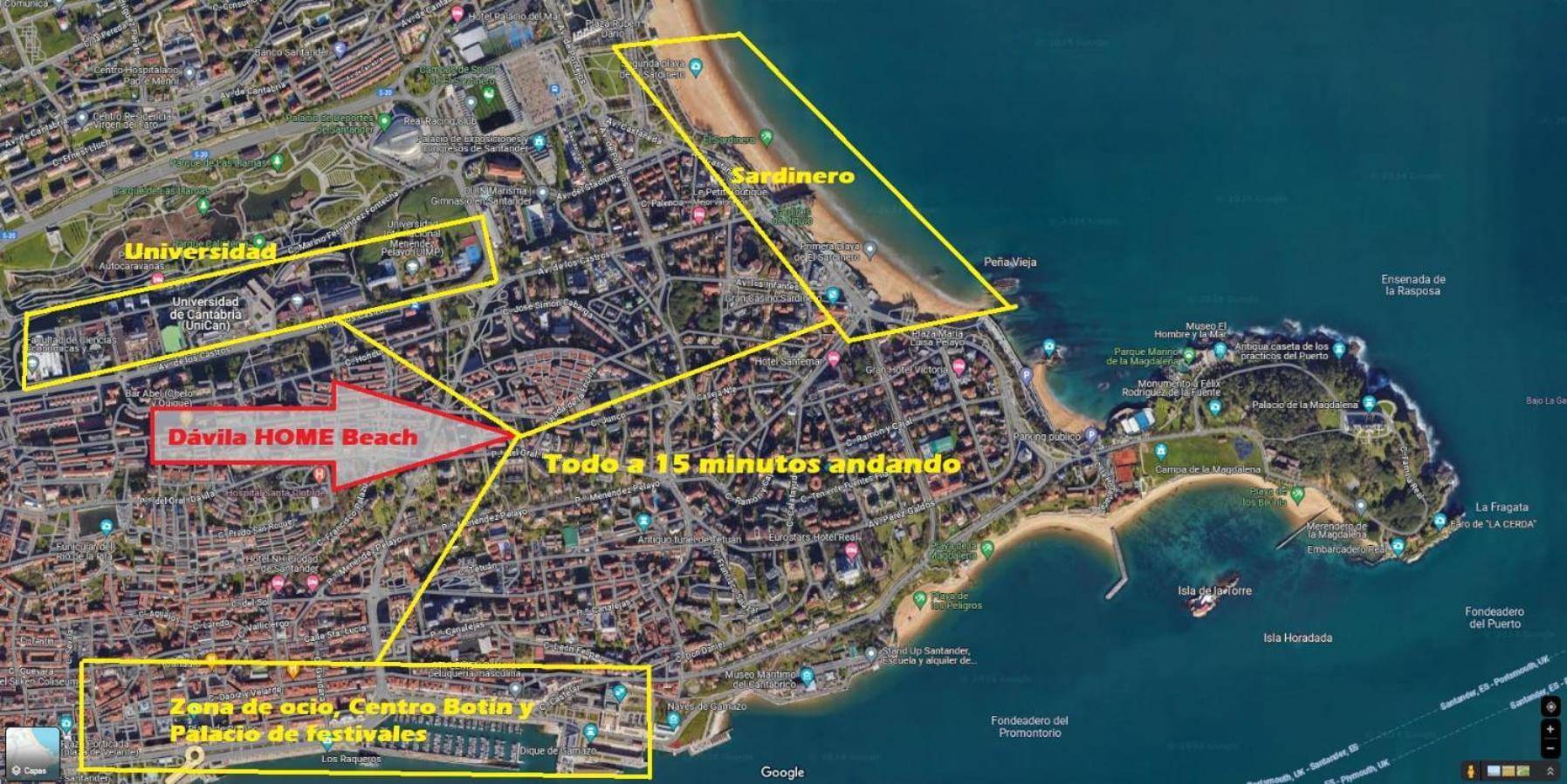 Davila Home Beach Santander Zewnętrze zdjęcie
